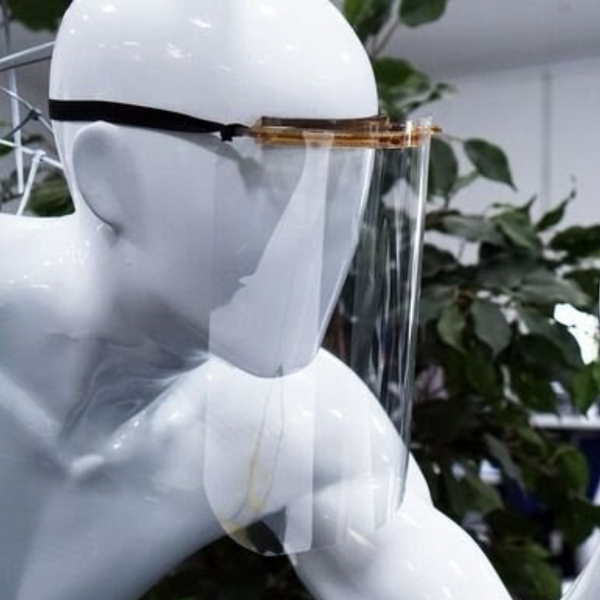 Reusable 3D Printed PC Rapid Production Face Shield 3-Pack (Pending NIH Approval)