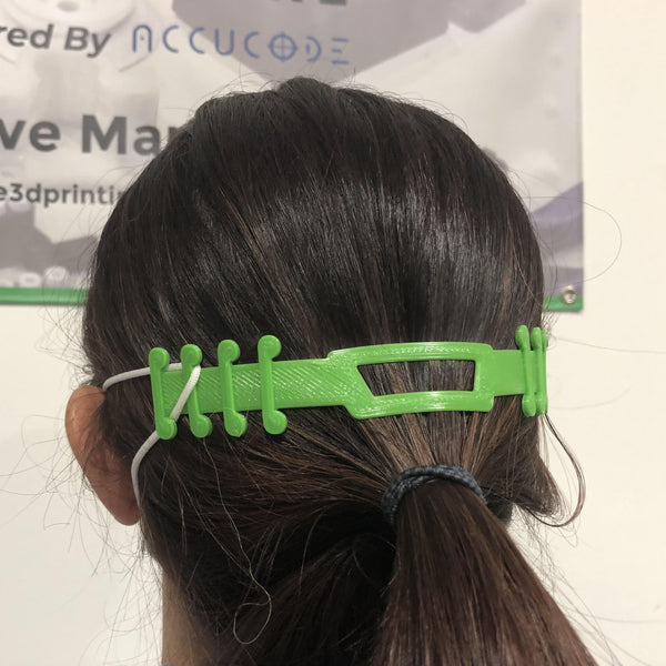 Reusable 3D Printed Face Mask Comfort Strap (10-Pack)