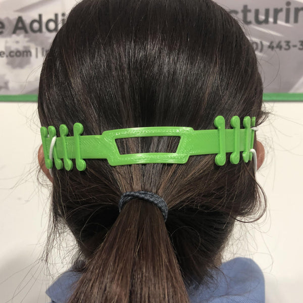 Reusable 3D Printed Face Mask Comfort Strap (10-Pack)